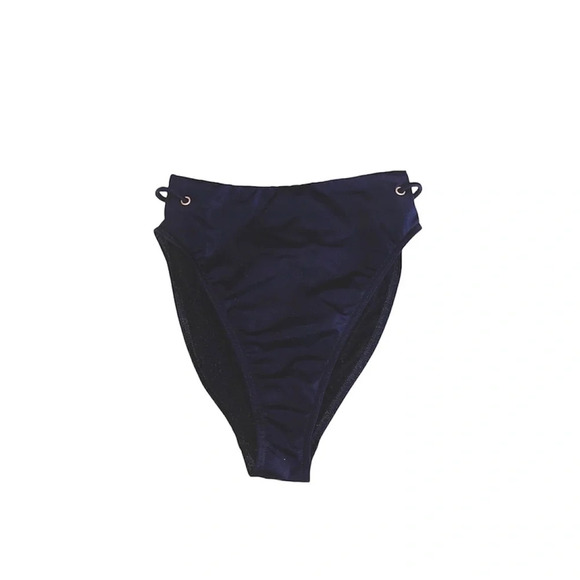 ASOS Swim Black High Waisted Cheeky Swim Bikini Bottoms 0 Women’s - Picture 9 of 9